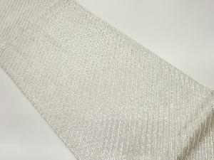 斜線模様織出し全通袋帯